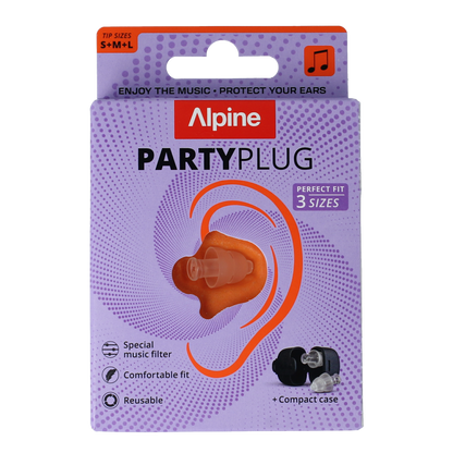 Alpine Partyplug transparant 1.00 Paar