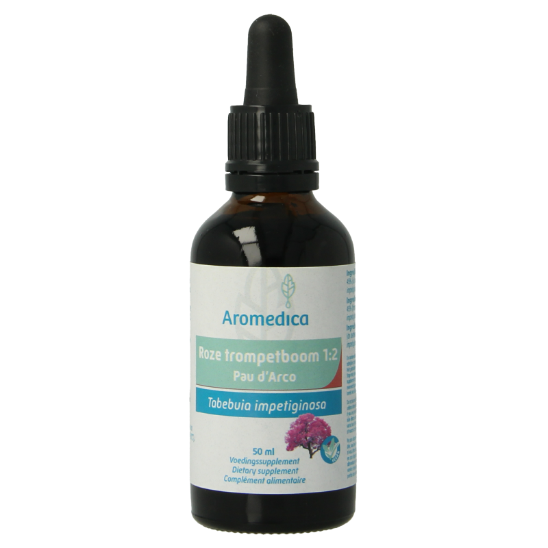Aromedica Roze trompetboom - Pau 'd arco 1:2 50 Milliliter