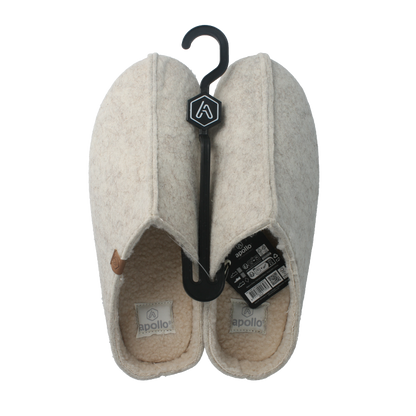 Apollo Zweedse slof beige 41/42 dames 1 Paar
