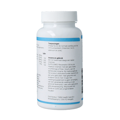 Supplemed Resveratrol 200 60.00 Tabletten