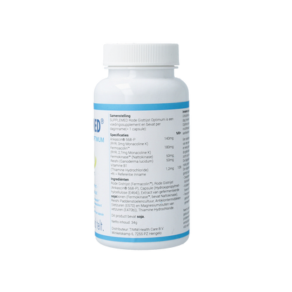 Supplemed Rode gistrijst optimum 60.00 Capsules