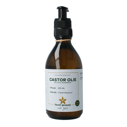 Liever Gezond Castor olie wonderolie 200 Milliliter