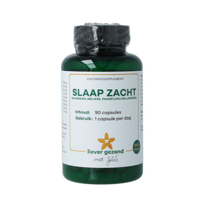 Liever Gezond Slaap zacht natural sleep 90 Vegetarische capsules