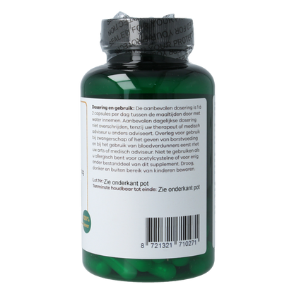 Liever Gezond NAC n-acetyl cysteine 600mg 60 Vegetarische capsules