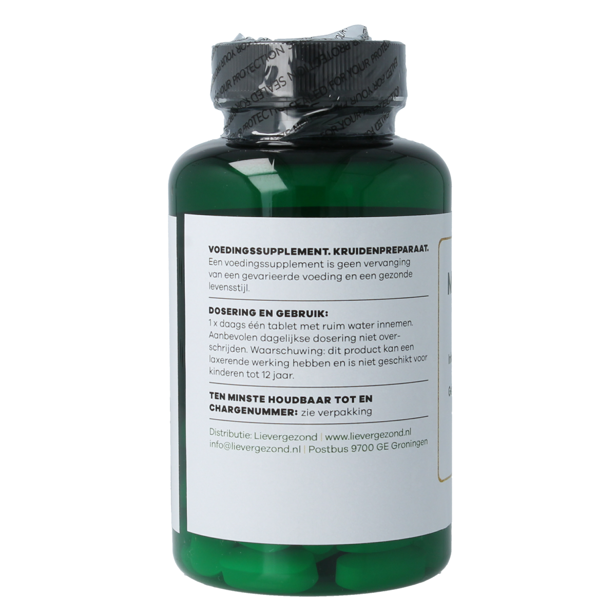 Liever Gezond Magnesium malaat appelzuur 60.00 Tabletten