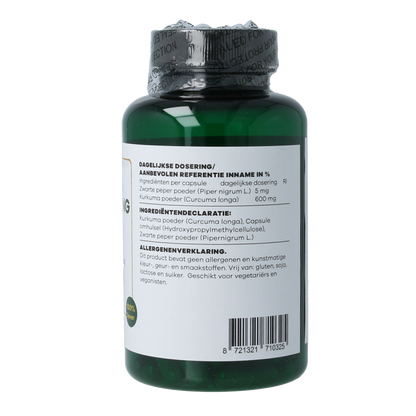 Liever Gezond Curcuma longa strong/ kurkuma 90 Vegetarische capsules