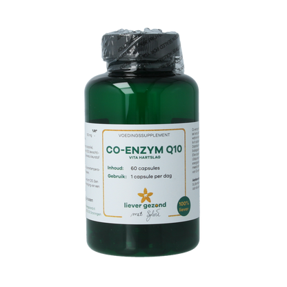 Liever Gezond Co-enzym Q10 100mg Vita hart slag 60 Softgels