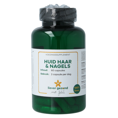 Liever Gezond Huid haar nagels 60 Vegetarische capsules