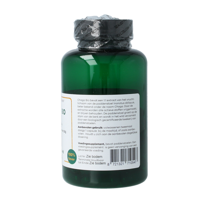 Liever Gezond Chaga 400mg vegan bio 60 Vegetarische capsules