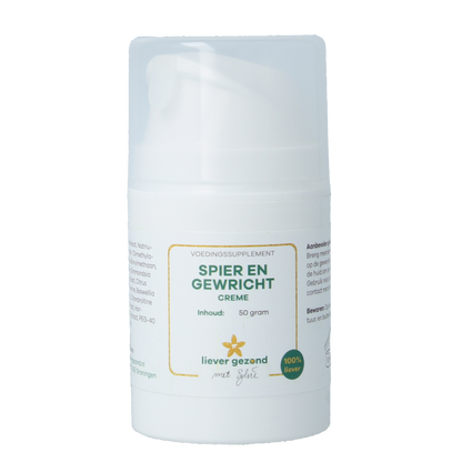 Liever Gezond Spier en gewrichtscreme 50 Gram
