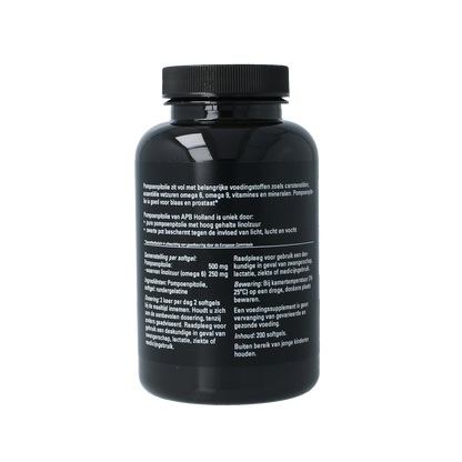 APB Holland Pompoenpitolie puur 500mg 200 Softgels