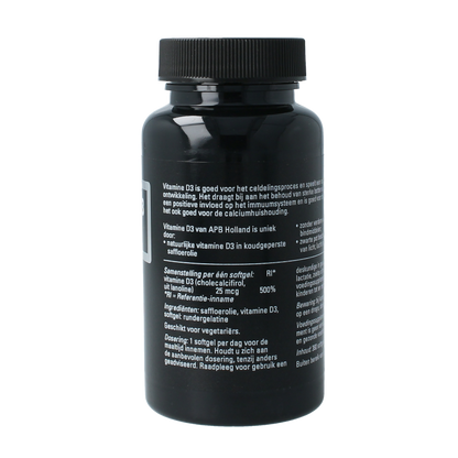 APB Holland Vitamine D3 1000IU 25mcg 360 Softgels