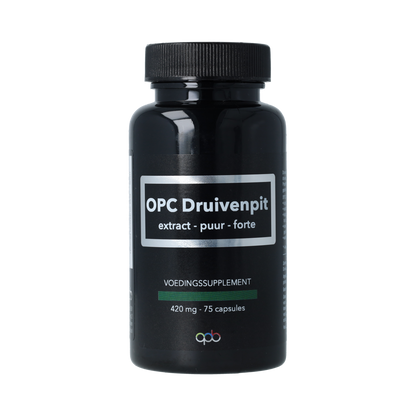 APB Holland OPC Druivenpit extract puur forte 75 caps - 420 mg 75.00 Capsules