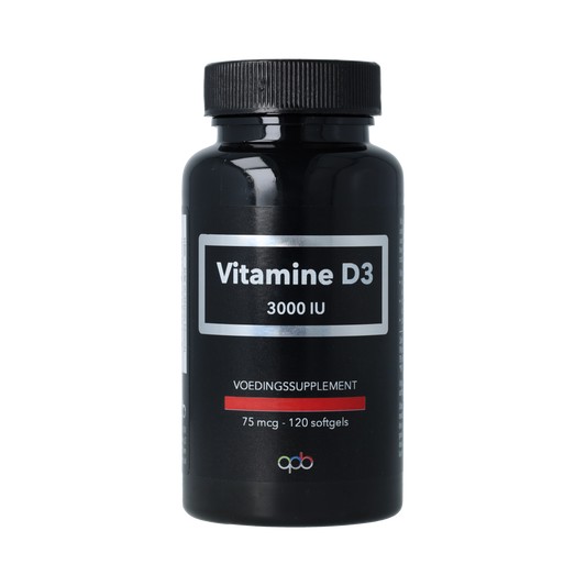 APB Holland APB Holland Vitamine D3 - 3000IU - 75 mcg 120.00 Softgels