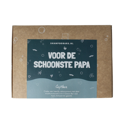 Shampoobars Giftbox voor de schoonste papa 1.00 Set