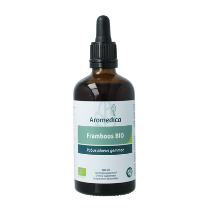 Aromedica Framboos gemmo tinctuur - Rubus idaeus bio 100.00 Milliliter