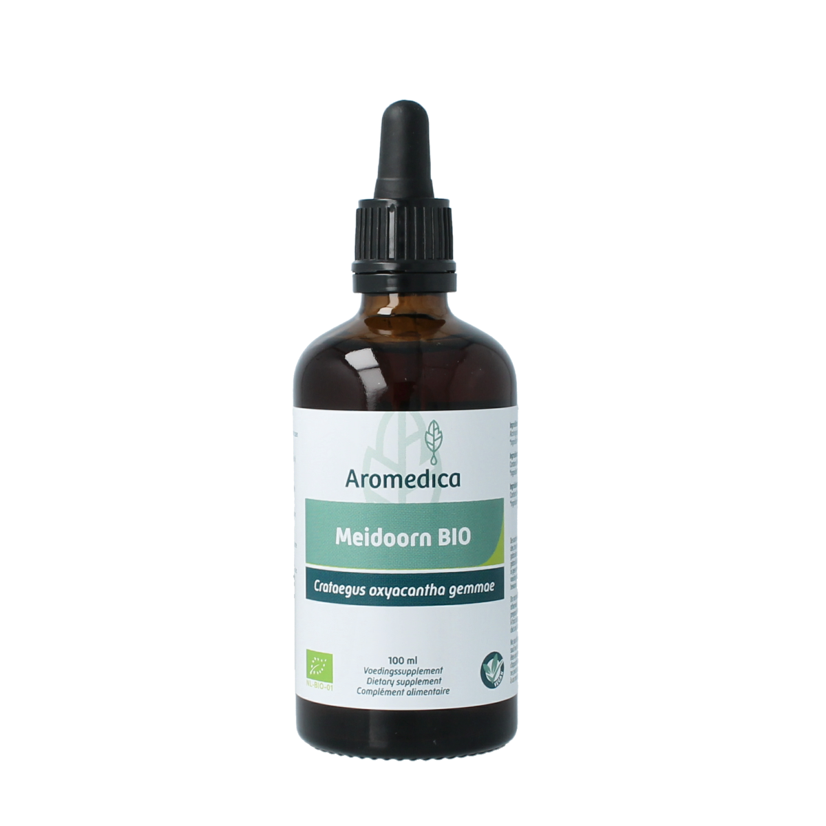 Aromedica Meidoorn gemmo tinctuur - Crataegus oxyacantha bio 100.00 Milliliter