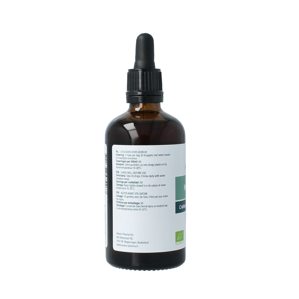 Aromedica Meidoorn gemmo tinctuur - Crataegus oxyacantha bio 100.00 Milliliter