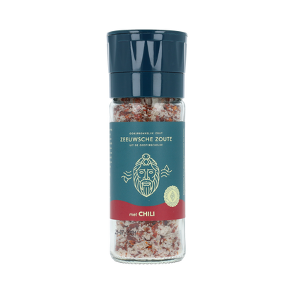 Zeeuwsche Zoute Keramische Zoutmolen Chili 65.00 Gram