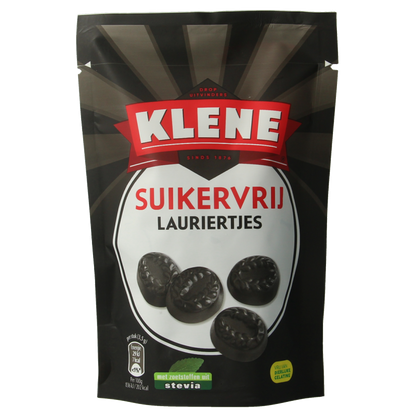 Klene Lauriertjes suikervrij 110 Gram