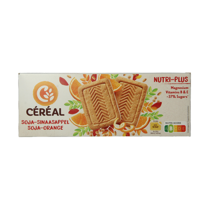 Cereal Koekjes soja/sinaasappel 280 Gram