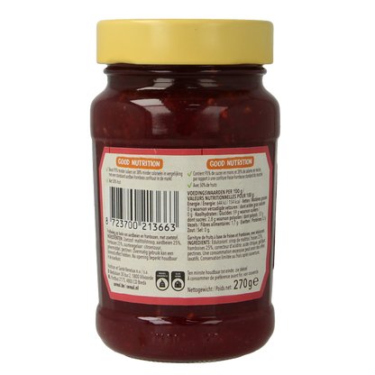 Cereal Fruit aardbei framboos suikervrij 270 Gram