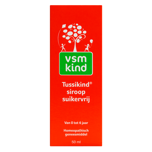 VSM Tussikind siroop suikervrij 50.00 Milliliter
