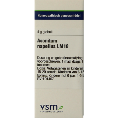 VSM Aconitum napellus LM18 4 Gram