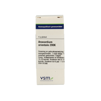 VSM Anacardium orientale 200K 4.00 Gram