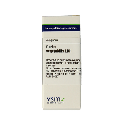 VSM Carbo vegetabilis LM1 4 Gram