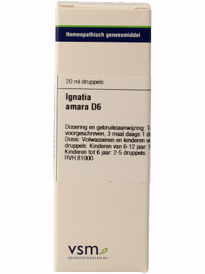VSM Ignatia amara D6 20 Milliliter