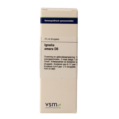 VSM Ignatia amara D6 20 Milliliter