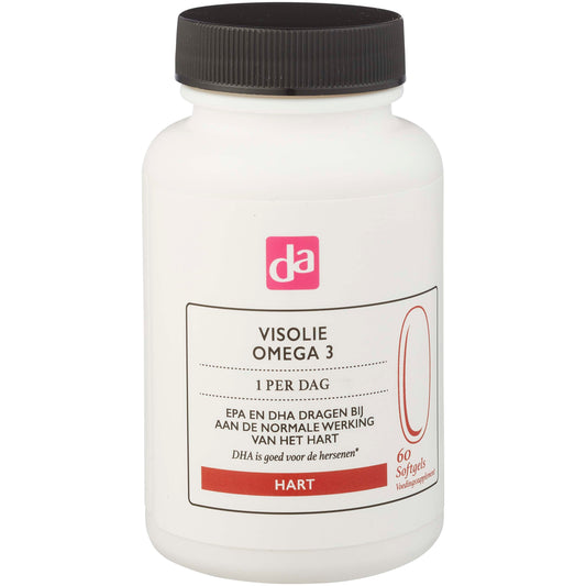 DA Visolie omega 3 1000mg 60.00 Softgels