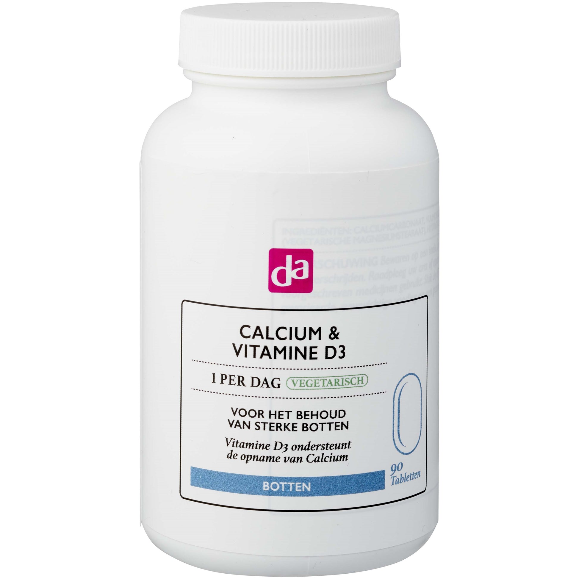 DA Calcium en vitamine D 90.00 Tabletten