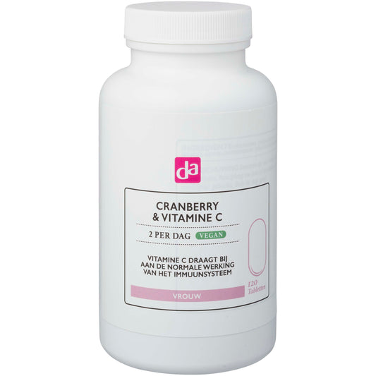 DA Cranberry en vitamine C 120.00 Tabletten