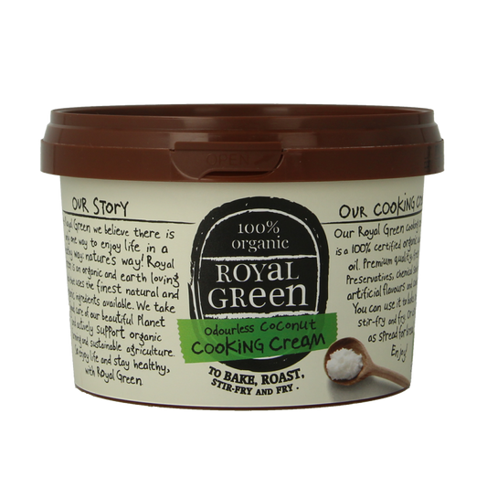 Royal Green Kokos cooking cream odourless bio 500 Milliliter