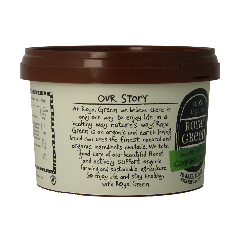 Royal Green Kokos cooking cream odourless bio 500 Milliliter