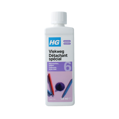 HG Vlekweg nr. 6 balpen/ kleurstofvlekken 50.00 Milliliter