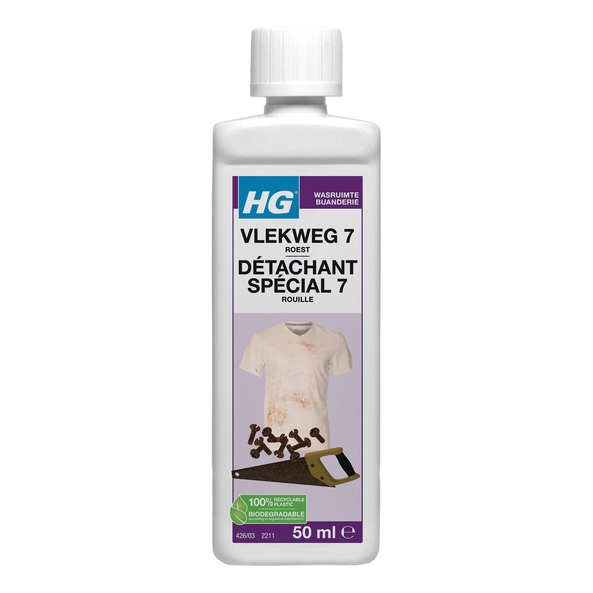 HG Vlekweg nr. 7 roest 50 Milliliter
