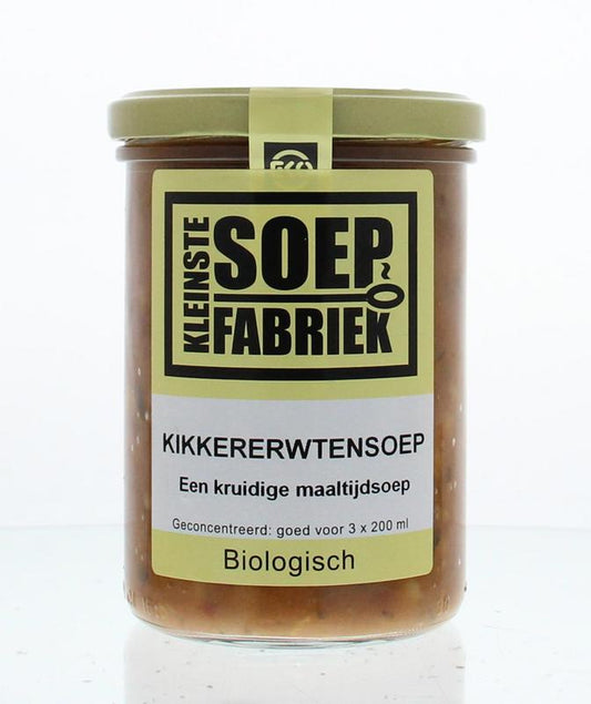 Kleinstesoepfabriek Kikkererwtensoep bio 400 Milliliter