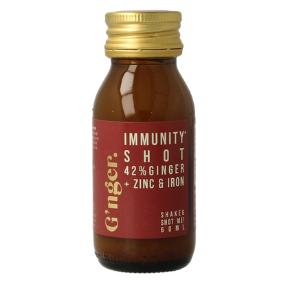 G'nger Shot gember vruchtensap immunity 60 Milliliter