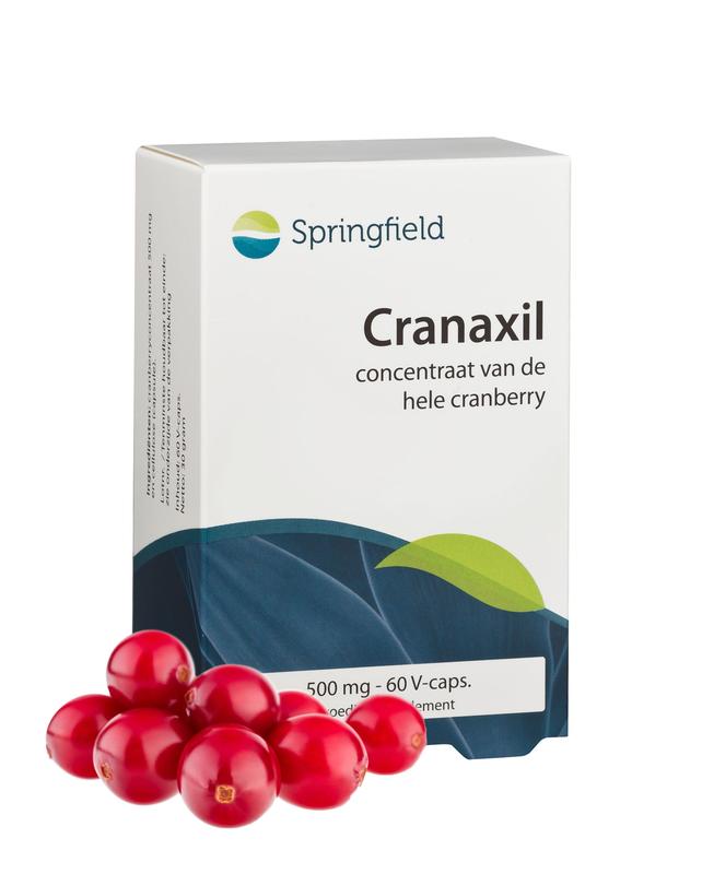 Springfield Cranaxil cranberry 60 Vegetarische capsules