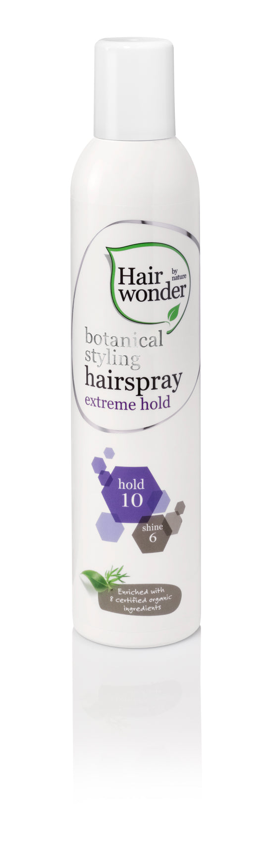 Hairwonder Botanical styling hairspray extra hold 300.00 Milliliter