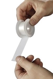 Hekafilm Non-woven hechtpleister 5m x 2.5cm 12 Stuks