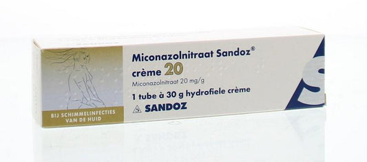 Sandoz Miconazolnitraat creme 30.00 Gram
