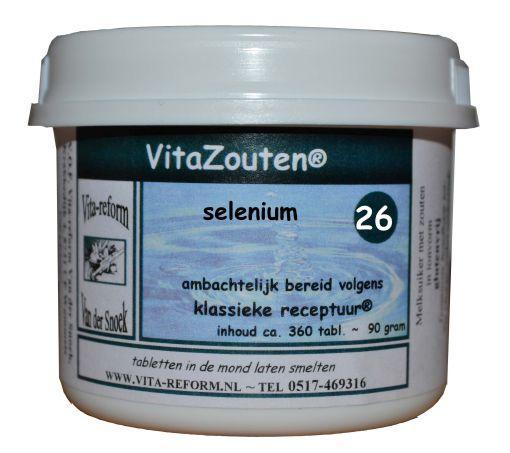 Vitazouten Selenium VitaZout nr. 26 360.00 Tabletten