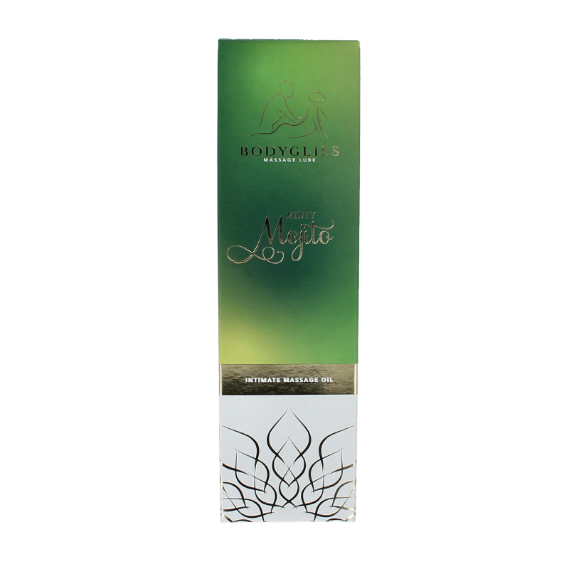 Bodygliss Massage olie/glijmiddel minty mojito 150 Milliliter