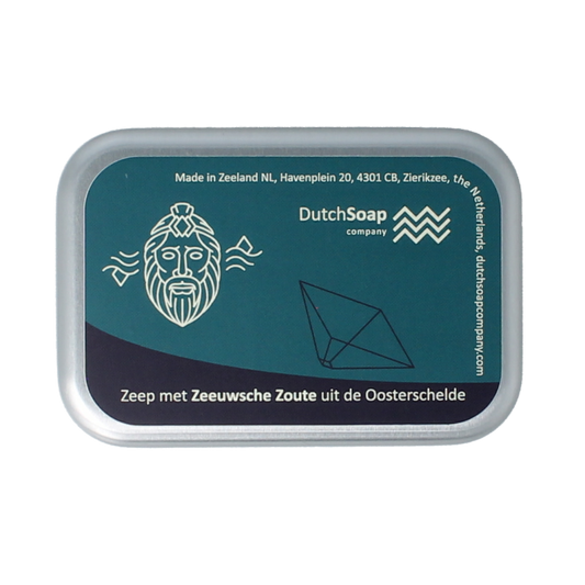 Zeeuwsche Zoute Zeep in aluminium travel case 1 Stuks