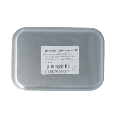 Zeeuwsche Zoute Shampoo bar in aluminium travel case 1 Stuks