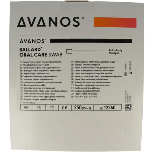 Diversen Halyard oral care swab 12240 250 Stuks
